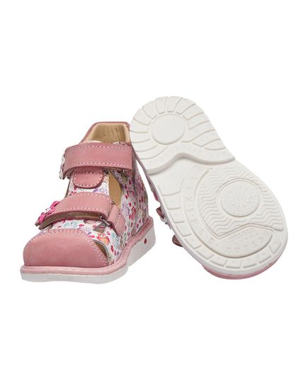 Босоніжки для дівчаток Theo Leo рожевого кольору, Колір: мікс, Розмір: 23, зображення 2