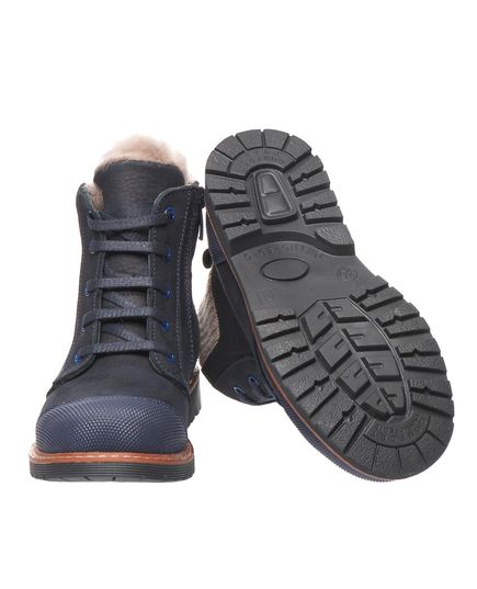 Зимові черевики для хлопчиків Theo Leo синього кольору, Колір: синій, Розмір: 27, зображення 2