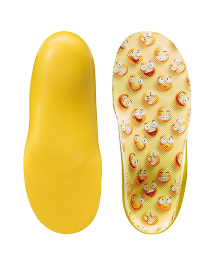 Cтельки ортопедические детские амортизизирующие OMP-5538 смайл, OrtoMed, Цвет: смайл, Размер: 23, изображение 3