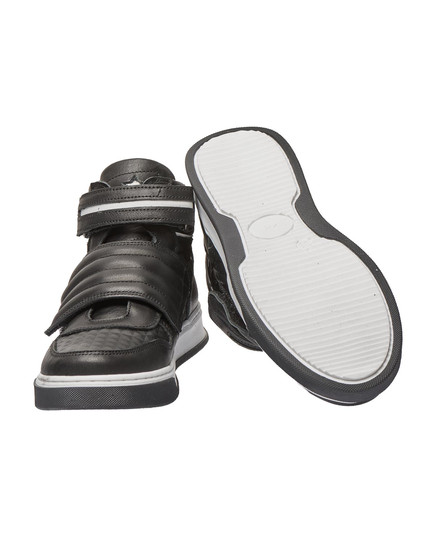 Детские демисезонные ботинки Theo Leo черного цвета, Цвет: чорний/білий, Размер: 39, изображение 2