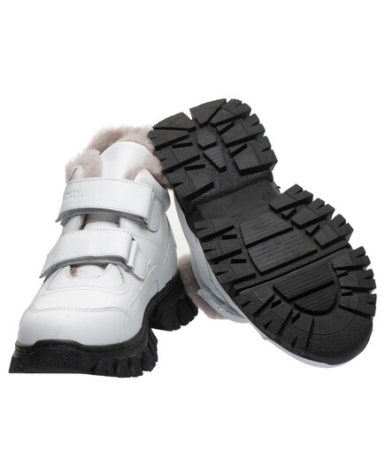 Зимние ботинки для девочек Theo Leo белого цвета (LEO-2584), Цвет: білий, Размер: 31, изображение 4