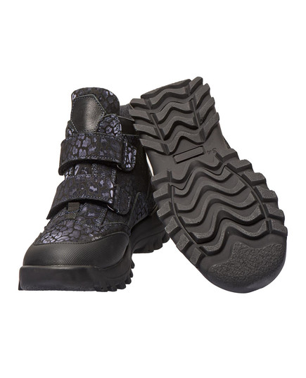 Черевики для дівчат Theo Leo темно-синього кольору, Колір: т.синій, Розмір: 37, зображення 4