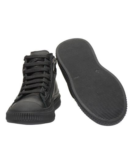 Ботинки детские черного цвета (LEO-2651), Цвет: чорний, Размер: 37, изображение 4