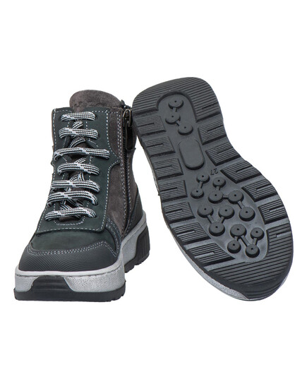 Черевики Theo Leo сірого кольору (LEO-3276 SA), Колір: графітовий, Розмір: 27, зображення 4