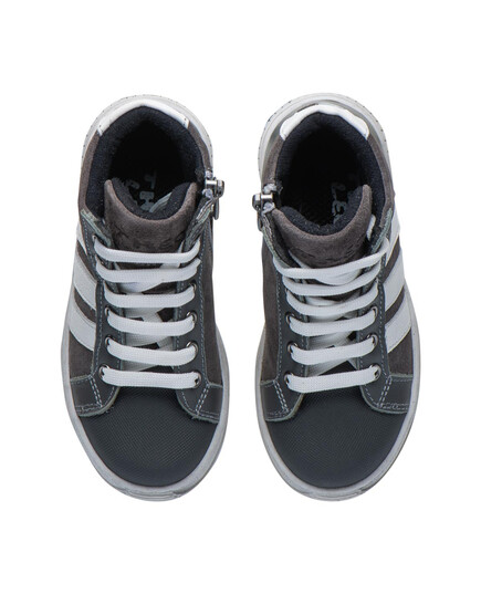 Ботинки для мальчиков Theo Leo серого цвета (LEO-3451 SA), Цвет: графітовий, Размер: 26, изображение 3