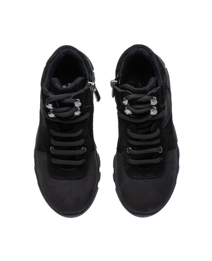 Детские демисезонные ботинки Theo Leo черного цвета (LEO-2709 SA), Цвет: чорний, Размер: 31, изображение 2