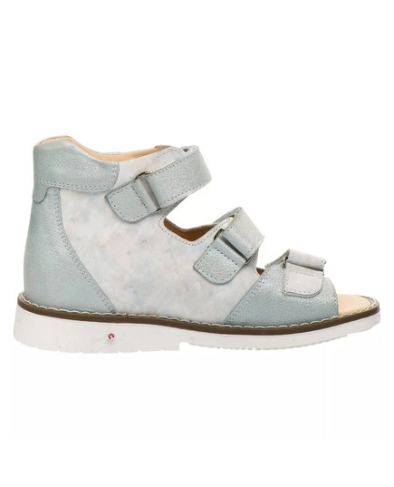 Босоніжки для дівчаток Theo Leo м'ятного кольору, Колір: м'ятний, Розмір: 28, зображення 3