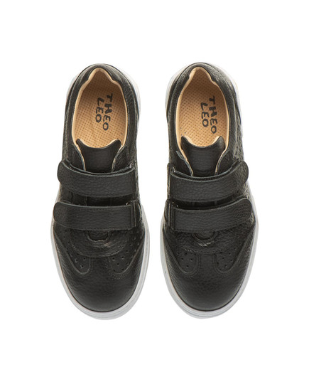 Кеды для мальчика Theo Leo черного цвета (LEO-2008 BL), Цвет: чорний, Размер: 34, изображение 4