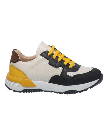 Кроссовки детские Theo Leo желто-черного цвета  (LEO-3464), Цвет: бежевий/чорний/жовтий, Размер: 31, изображение 3