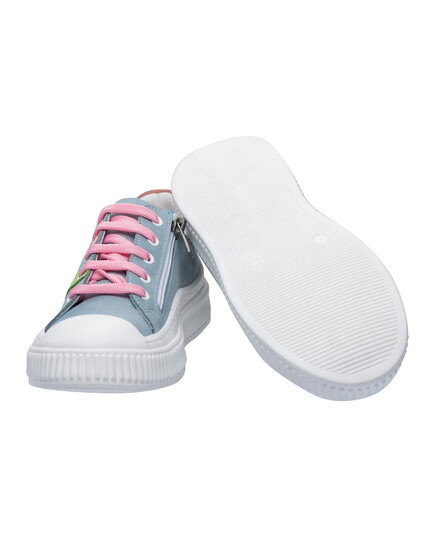 Кеды Theo Leo голубого цвета (LEO-3425), Цвет: блакитний/кольоровий декор, Размер: 31, изображение 3