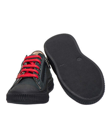 Кеды Theo Leo графитового цвета (LEO-3425_graphite), Цвет: графітовий/кольоровий декор, Размер: 27, изображение 3