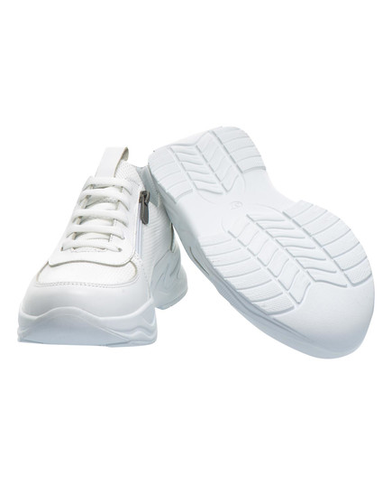 Кросівки для дівчаток Theo Leo білого кольору (LEO-2539 WH/1), Колір: білий, Розмір: 31, зображення 4