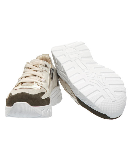 Кроссовки для девочек Theo Leo бежевого цвета (LEO-2776 BEIG), Цвет: оливковий/бежевий, Размер: 37, изображение 2