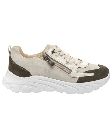 Кроссовки для девочек Theo Leo бежевого цвета (LEO-2776 BEIG), Цвет: оливковий/бежевий, Размер: 37, изображение 4