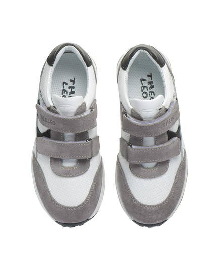 Кросівки Theo Leo білого та сірого кольорів, Колір: білий/сірий, Розмір: 21, зображення 2