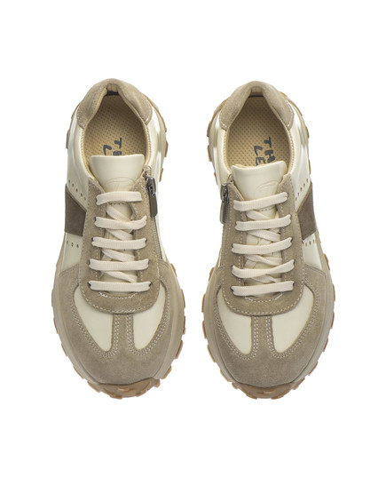 Кроссовки для девочек Theo Leo бежевого цвета (LEO-3369_beige), Цвет: бежевий, Размер: 33, изображение 3