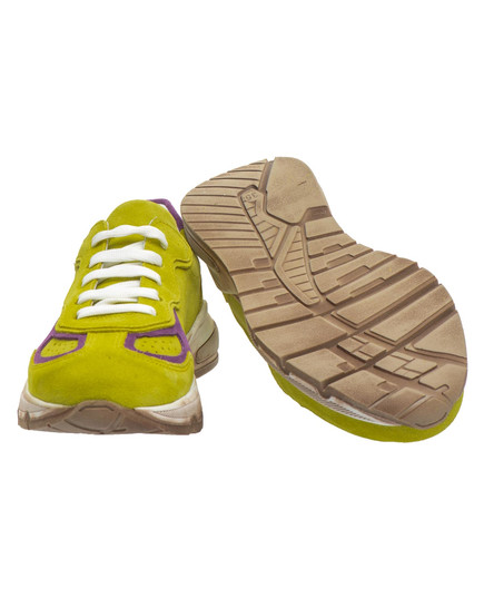 Кроссовки Theo Leo цвета лайма (LEO-3431 YEL), Цвет: лайм, Размер: 37, изображение 4
