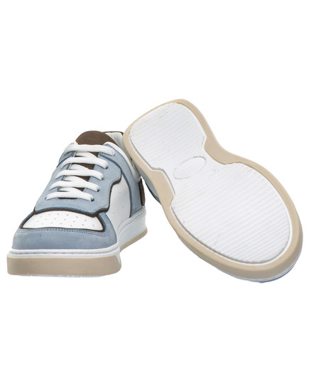 Кеды детские Theo Leo белого и голубого цветов (LEO-3450 WH-BL), Цвет: білий/блакитний, Размер: 37, изображение 2
