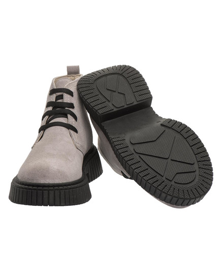 Черевики для дівчат Theo Leo сірого кольору (LEO-G325 SA GR), Колір: сірий, Розмір: 37, зображення 2