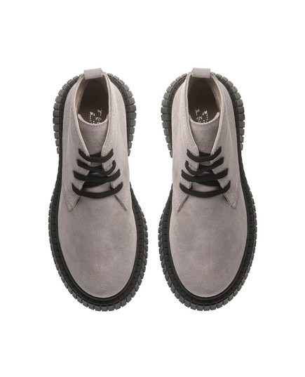 Черевики для дівчат Theo Leo сірого кольору (LEO-G325 SA GR), Колір: сірий, Розмір: 37, зображення 3