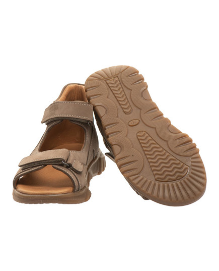 Босоножки для мальчиков Theo Leo мокко цвета (LEO-2070 MINK), Цвет: мокко, Размер: 23, изображение 3