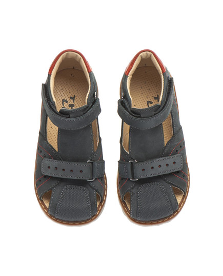 Босоножки для мальчиков Theo Leo графитового цвета (LEO-2748 SM), Цвет: графітовий, Размер: 30, изображение 3