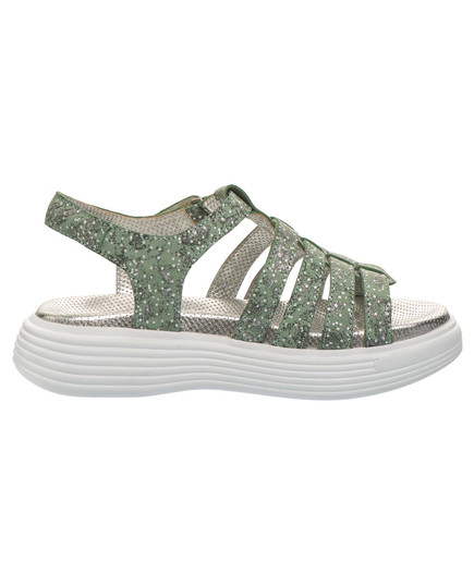 Сандалии для девочек Theo Leo мятного цвета (LEO-R1 TUR), Цвет: м'ятний, Размер: 31, изображение 4