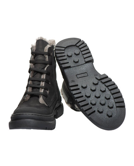 Зимние ботинки Theo Leo черного цвета (LEO-3295KR), Цвет: чорний, Размер: 34, изображение 4