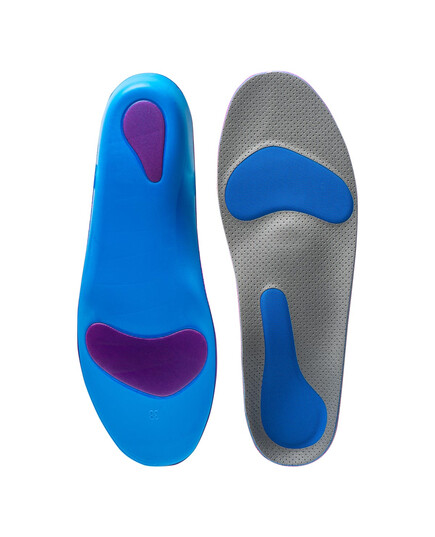 Устілки ортопедичні амортизуючі Преміум, двухкомпонентні при п`ятковій шпорі, OMP-975 S, OrtoMed, Розмір: 36, зображення 3