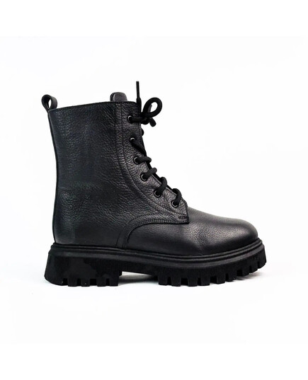 Зимові дитячі черевики Theo Leo чорного кольору, Колір: чорний, Розмір: 34, зображення 2