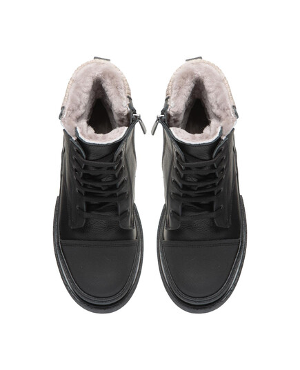 Зимние ботинки для мальчиков Theo Leo чорного цвета (LEO-1942KR), Цвет: чорний, Размер: 24, изображение 3