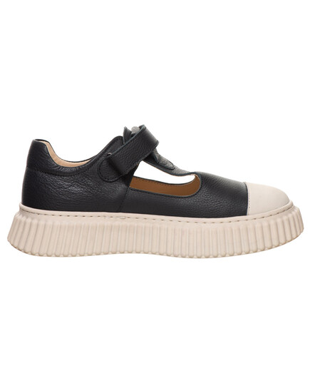 Мокасини для дівчинки Theo Leo чорного кольору (LEO-3179), Колір: чорний, Розмір: 32, зображення 4