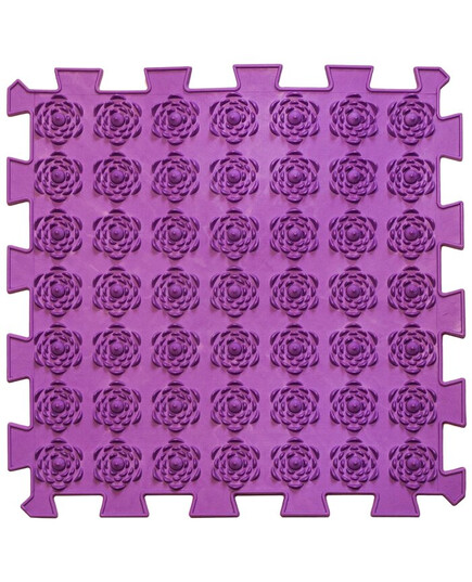 Массажный коврик Ortek ЛОТОС Пазлы из 6 элементов, ОЛВИ (Украина), изображение 2