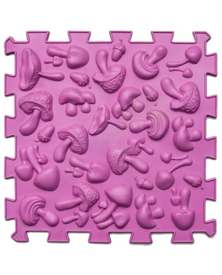 Масажний килимок «МІКС Пазли» (8 елементів + візерунки), Ortek (Україна), зображення 5