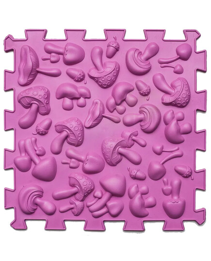 Массажный коврик Ortek Мега МИКС Пазлы из 8 элементов с игрой «Лесные приключения», ОЛВИ (Украина), изображение 8