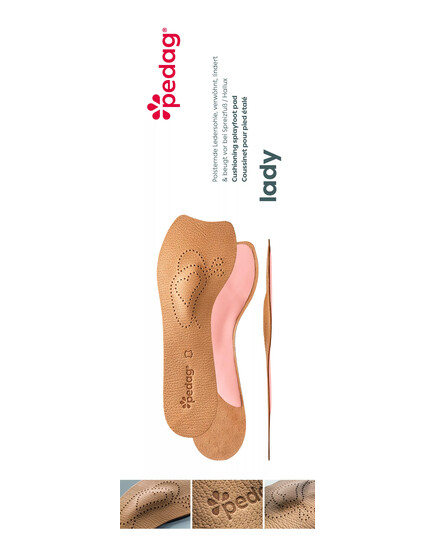Ортопедична напівустілка-супінатор Lady Pedag 121, Розмір: 35, зображення 5