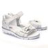 Сандалі для дівчаток Theo Leo білого кольору, Колір: білий/срібний принт, Розмір: 26