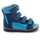 Ортопедичні босоніжки для хлопчиків Theo Leo синього кольору, Колір: синій/блакитний, Розмір: 18, зображення 5