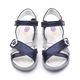 Сандалі для дівчаток Theo Leo синього кольору, Колір: синій/білий, Розмір: 28, зображення 4