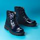 Черевики для дівчат Theo Leo темно-синього кольору, Колір: т.синій, Розмір: 27, зображення 5