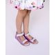 Босоніжки для дівчаток Theo Leo рожевого кольору, Колір: рожевий пітон /білий переламутр, Розмір: 27, зображення 5