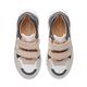 Кросівки дитячі Theo Leo бежевого і сірого кольорів, Колір: білий/сірий/пісочний, Розмір: 35, зображення 4