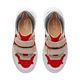Кросівки для дівчаток Theo Leo червоно-бежевих кольорів, Колір: білий/червоний/бежевий, Розмір: 26, зображення 3