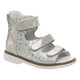 Ортопедические босоножки для девочек Theo Leo серебряного цвета, Цвет: срібний, Размер: 29